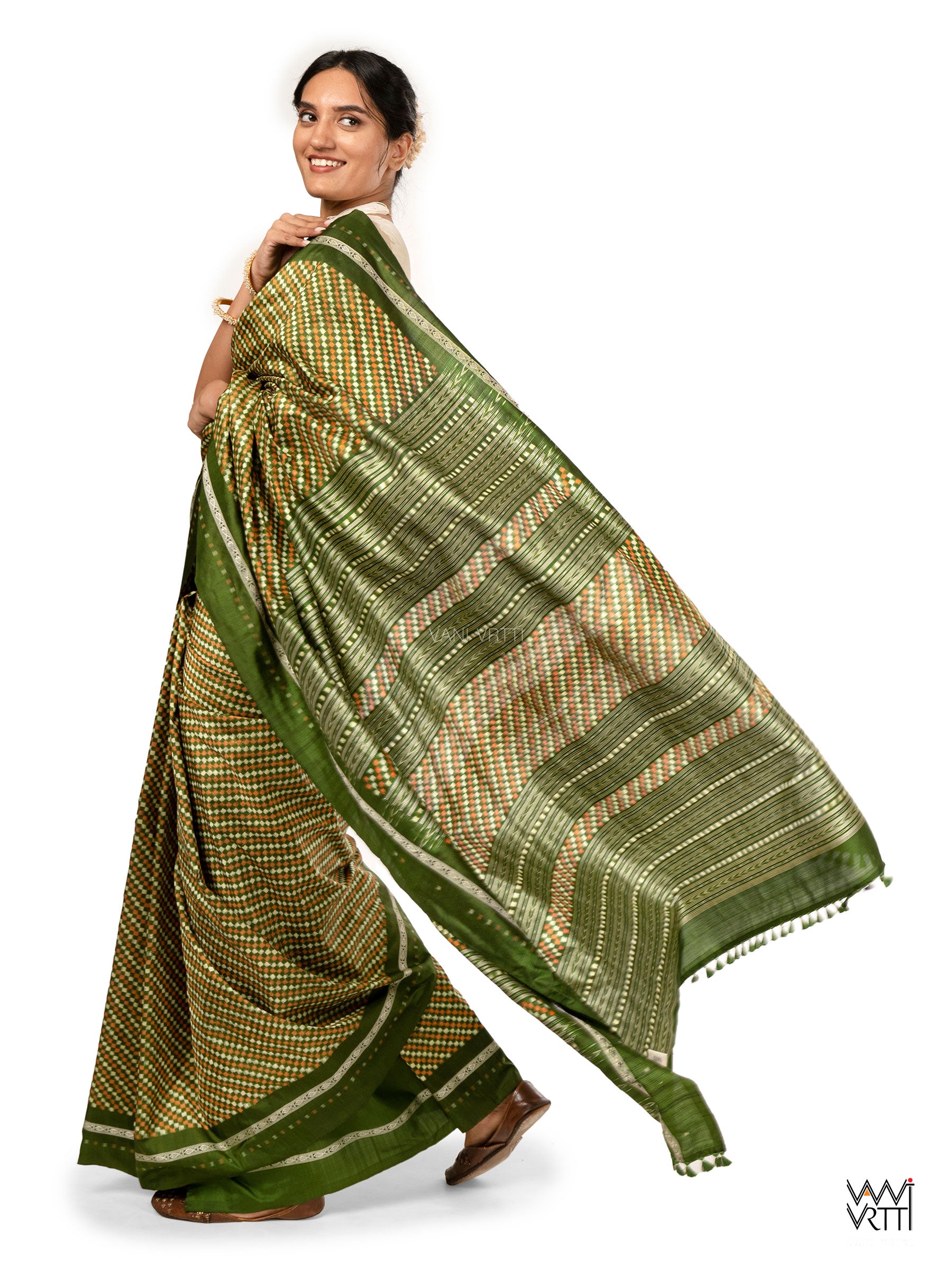 Fashion :: Saree :: SAMBALPURI BANDHA CRAFT Sambalpuri cotton