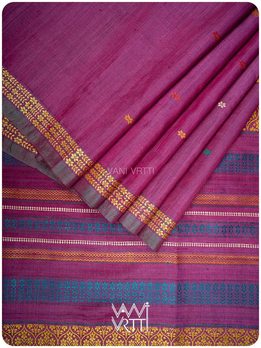 Jamuni Colour Handwoven Kadwa Katan Silk Banarasi Saree – Chakori Ethnic